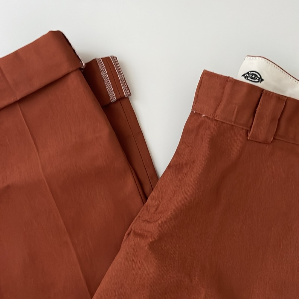 NWOT dickies men’s regular 30X32 burnt orange pants